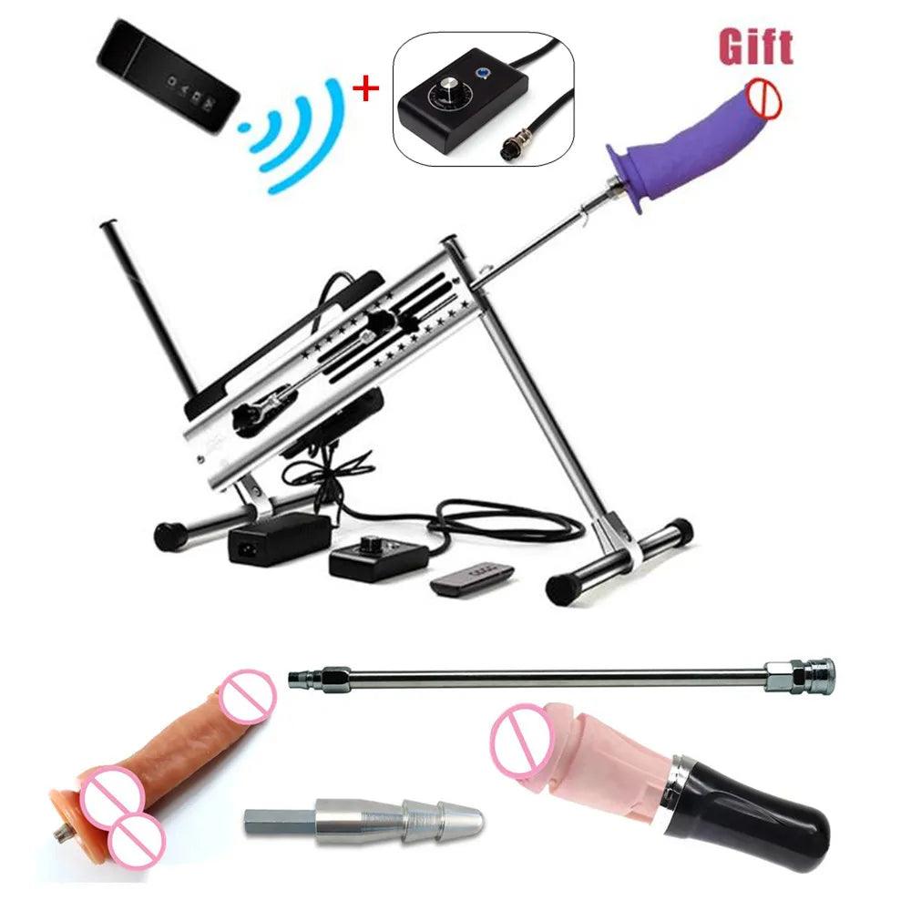 Slag 3-15 cm Automatisk Onani Dildo Sex Machine