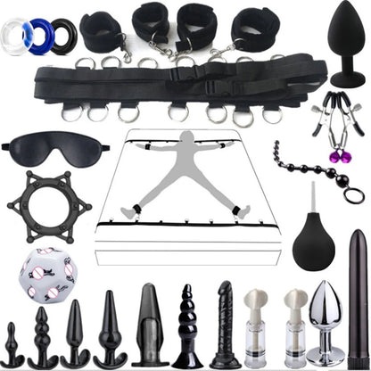 Ultimate Pleasure Toys BDSM Kits Plush Bondage Set For Couples