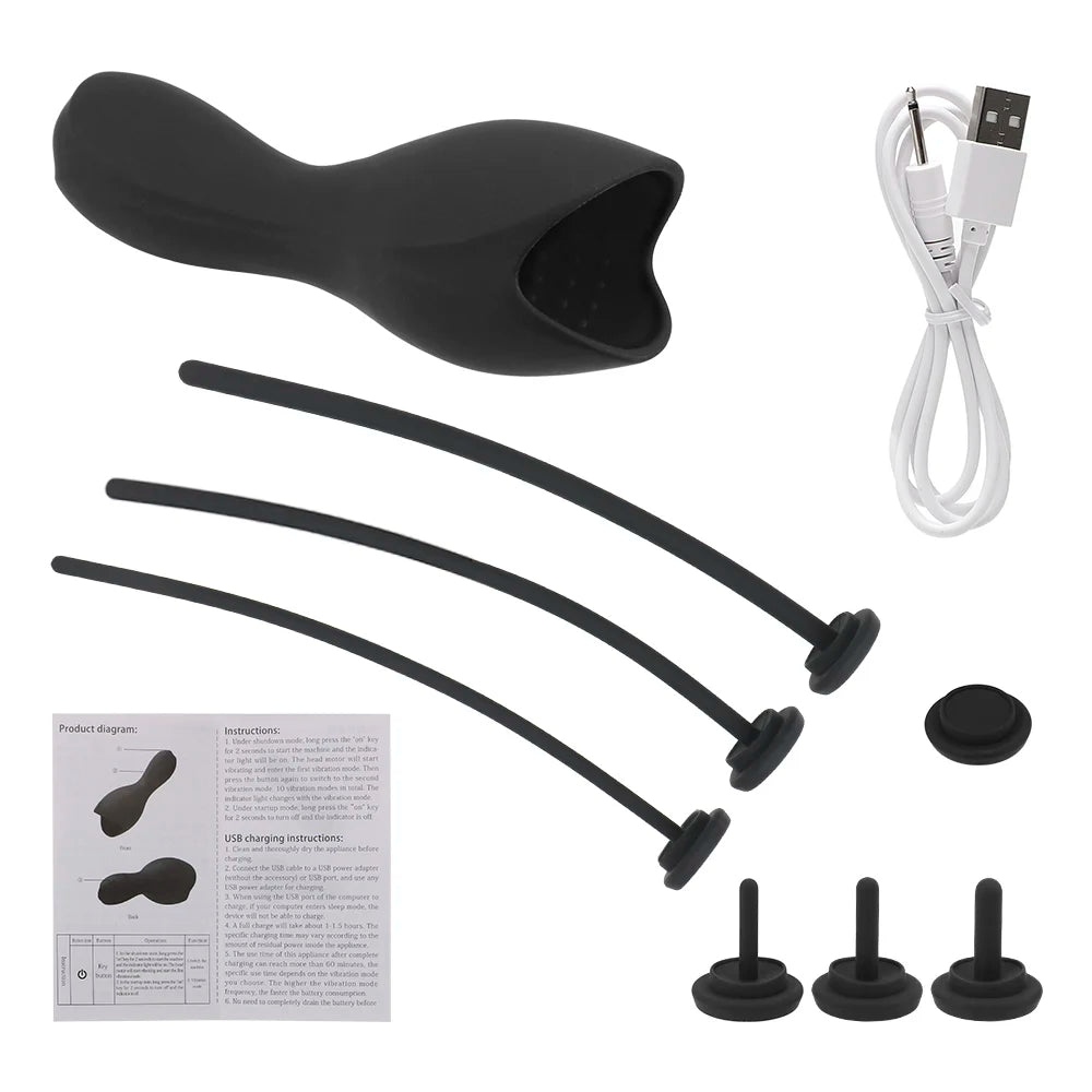 Urethral Sounding Plug Pump Vibrators For Men 55 Characters