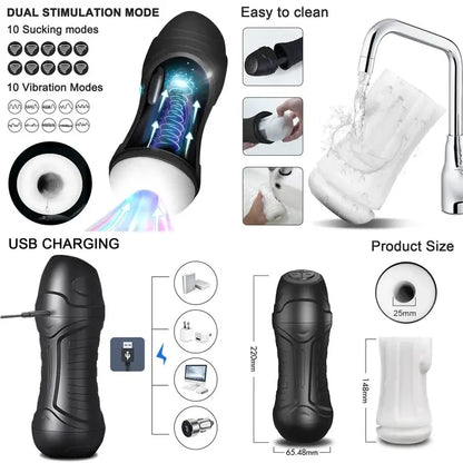 Perinee Sucker Male Vacuum Stimulator for Ultimate Pleasure