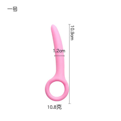 Silicone Crescent Plug for G-Spot Stimulation Experience