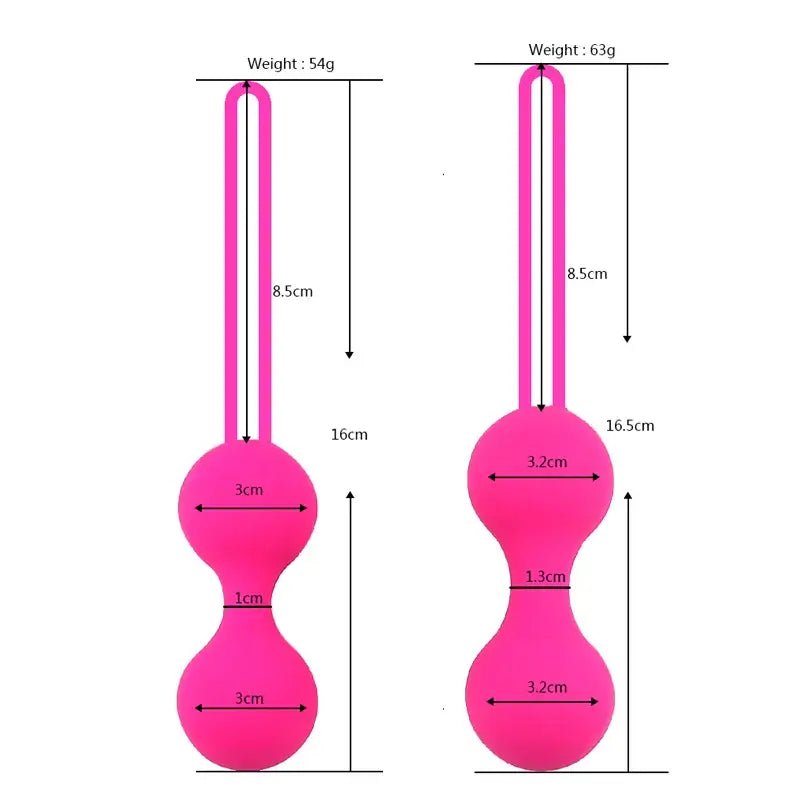 1 Set Safe Silicone Kegel Balls for Women Exercise Beads Set