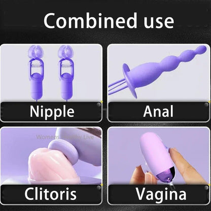 APP Remote Control Bluetooth Vibrator for Couples Fun Toy