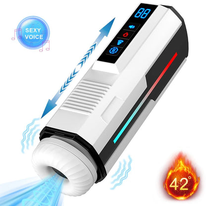 Automatic Telescopic Male Cup Sucking Machine for Pleasure