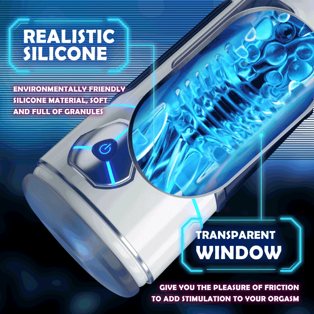 App AI Remote Control Male Cup Vibrator Toy for Pleasure