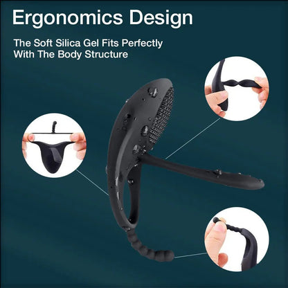 Enlargement Delay Ejaculation Toys For Men - Premium Cock Ring