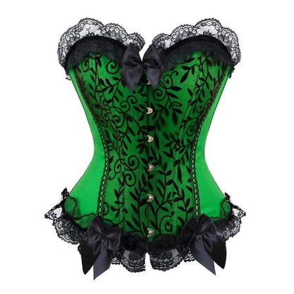 Robe corset bustier surbuste jupes haut ensemble femmes gothique victorien Lolita costume