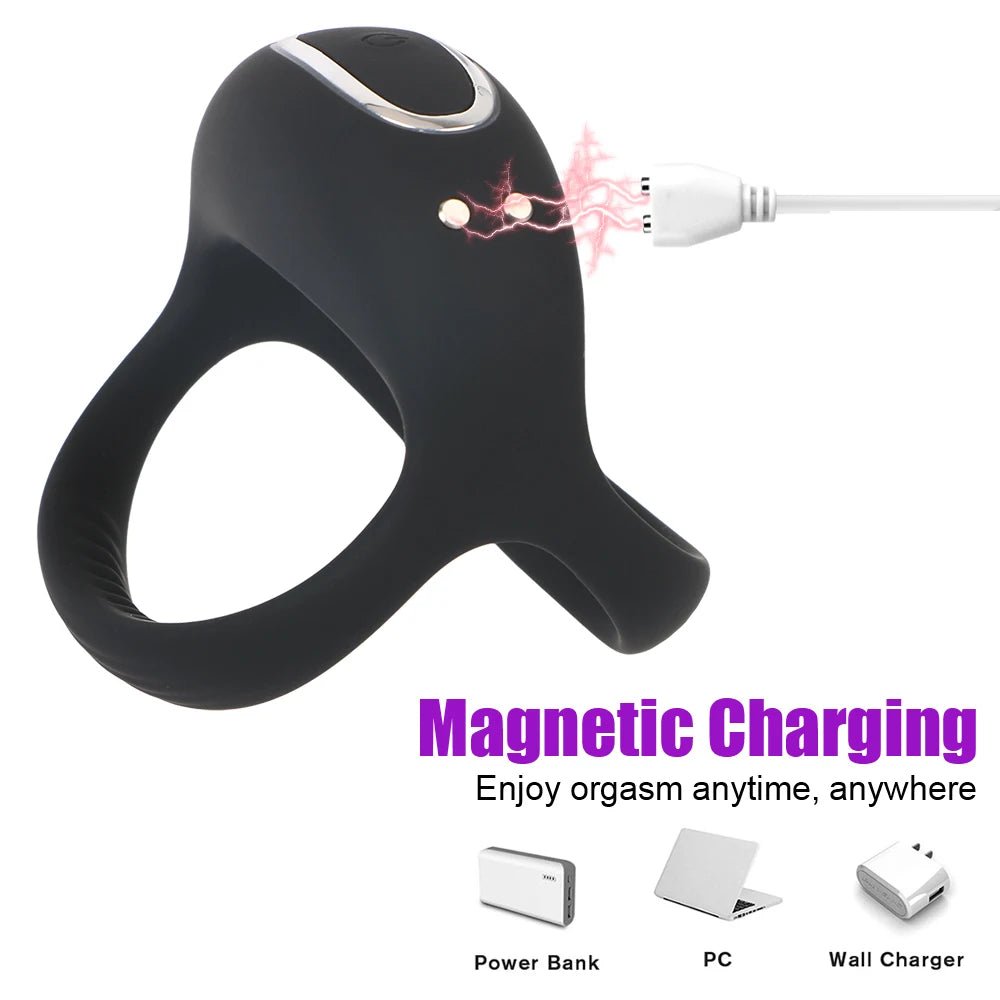 Bluetooth Ring Vibrators For Men With APP Control