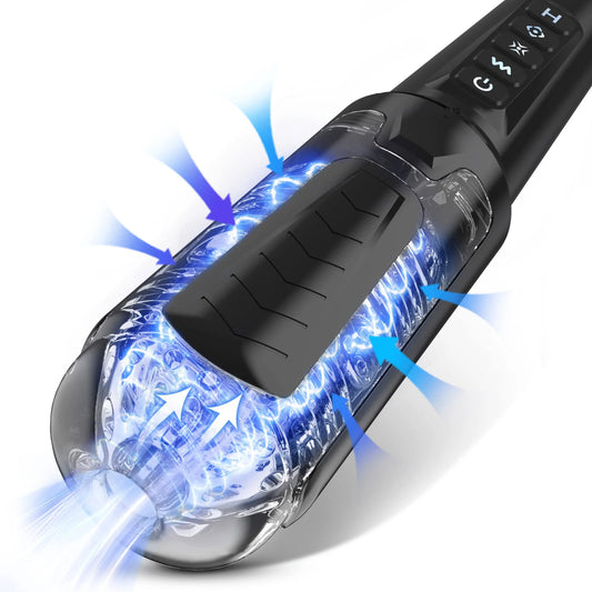 Masturbation Cup Deep Throat Strong Sucking Device for Men