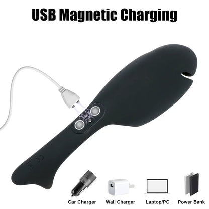 2 Motor Vibrators Testis Massager Toy for Ultimate Enjoyment