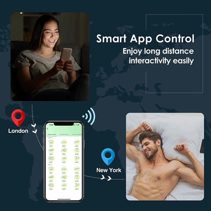 HESEKS Male Training Vibrator with App Control for Pleasure