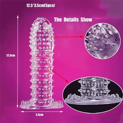 Reusable Male Scrotum Ejaculation Delay Extension Device