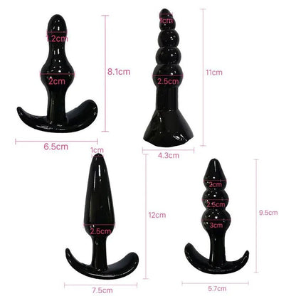 Butt Plug Dildo Anal Set |Silicone Butt Plug Dildo|Passionplayhousexxx