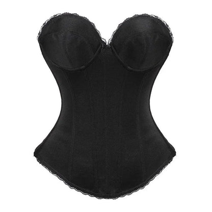 Corsets et Bustiers Top Overbust Mariage Bretelles de mariée Corset Lingerie
