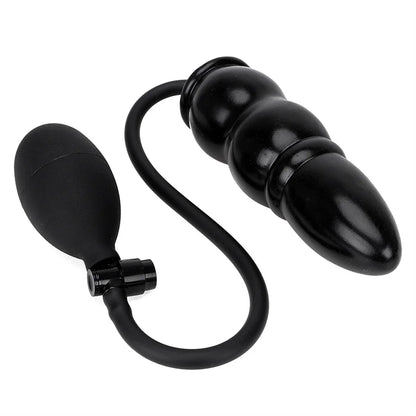 Inflatable Plug With Pump Dilator Prostate Massager Tool