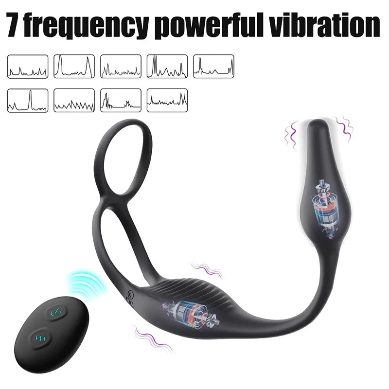 Vibrating Anal Plug | Prostate Massager Sex Toy | Passionplayhousexxx
