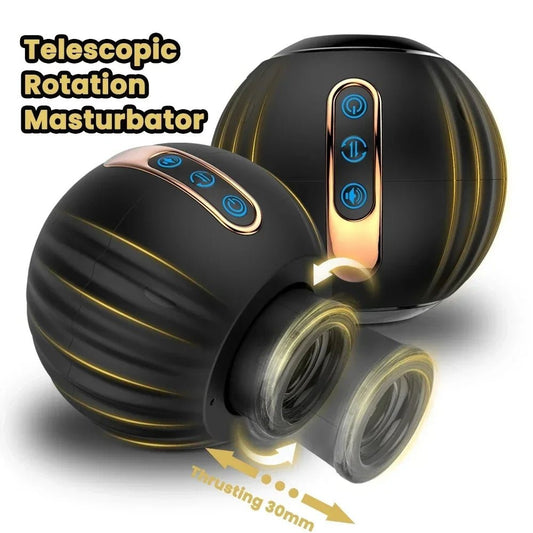 Male Toy Automatic Telescopic Rotation Cup for Ultimate Pleasure
