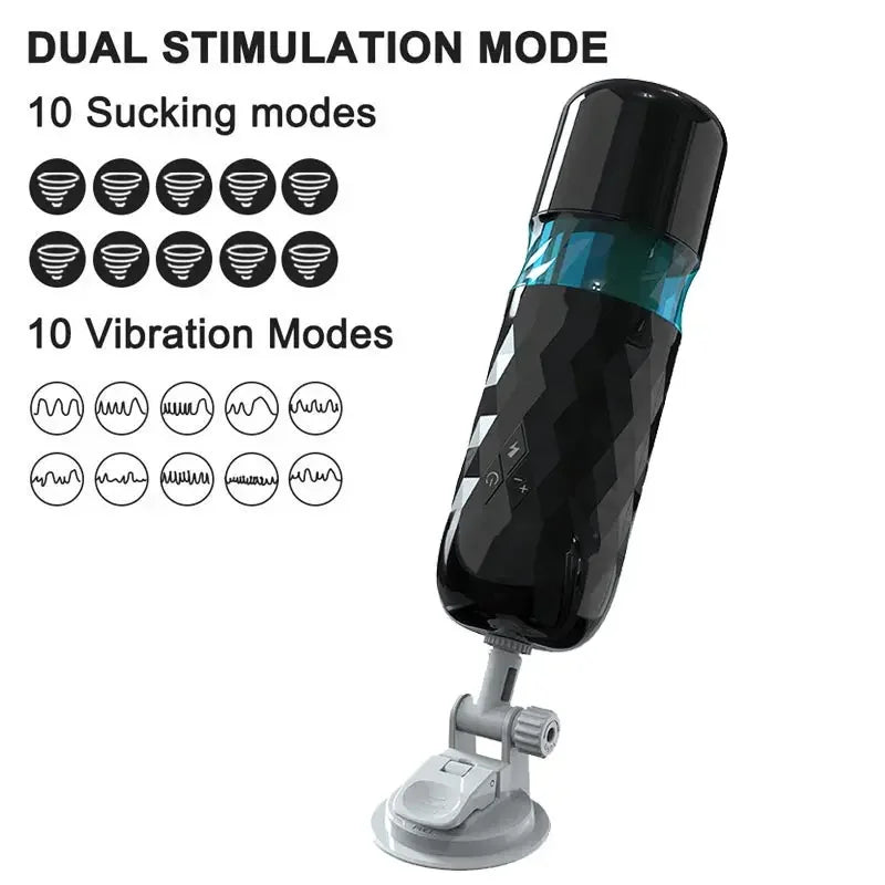 Vaginttes Men's Piston Automatic Electric Canned Tool for Pleasure