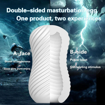 Mandlig Masturbator Cup bærbar penis træner