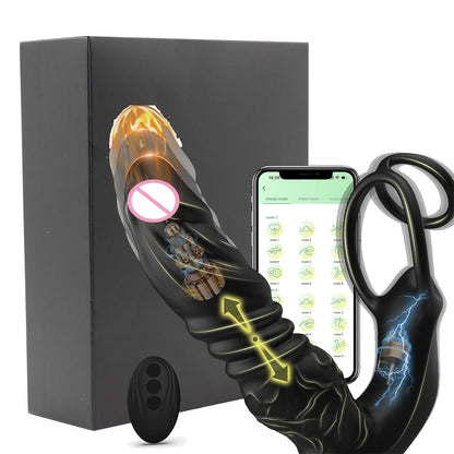 5-in-1 Men's Thrust Prostate Massager Vibrator Device