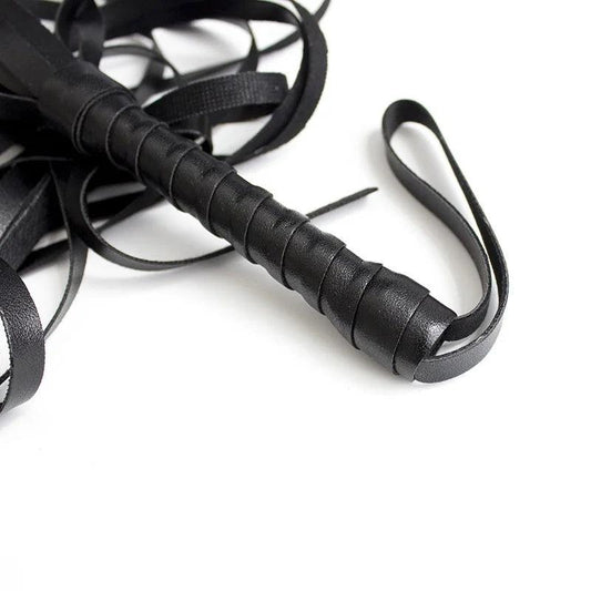Exotic Accessories Set Slave Whip Restraint Fetish Spanking Flogger