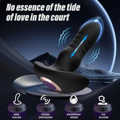 Buttock Plug Vibrator for Ultimate Pleasure Experience Silicone