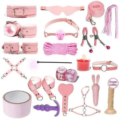 20Pcs BDSM Set Sex Toys for Couples Bondage Kit Fun
