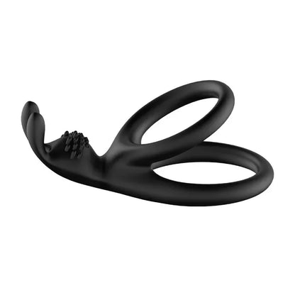 2025 New 2 In 1 Men's Silicone Ring Clitoris Stimulator