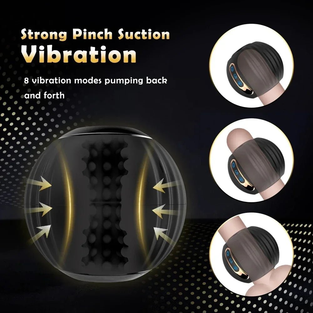 Male Toy Automatic Telescopic Rotation Cup for Ultimate Pleasure
