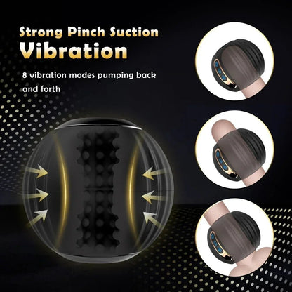 Male Toy Automatic Telescopic Rotation Cup for Ultimate Pleasure