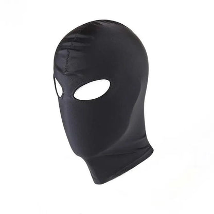 Fetish Mask Hood Sexy Toys Open Mouth Eye Bondage Mask