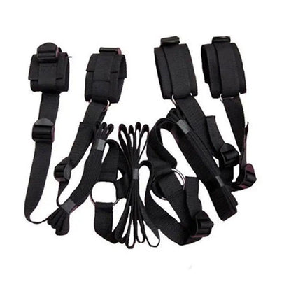 Adult Erotic Toy Handcuffs Ankle Cuffs BDSM Bondage Set