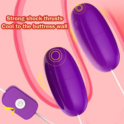 Play Egg Adult Women Cosplay USB Vibrator for Joyful Relaxation