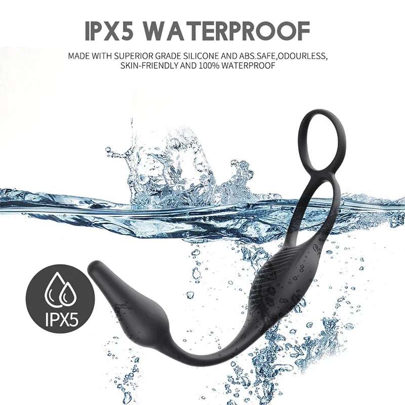 Vibrating Anal Plug | Prostate Massager Sex Toy | Passionplayhousexxx