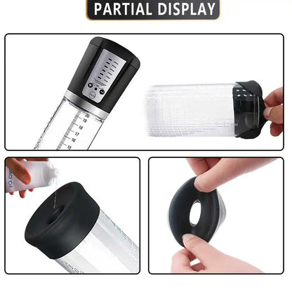 Manyjoy Electric Pump Waterproof Vacuum Enhancer Device