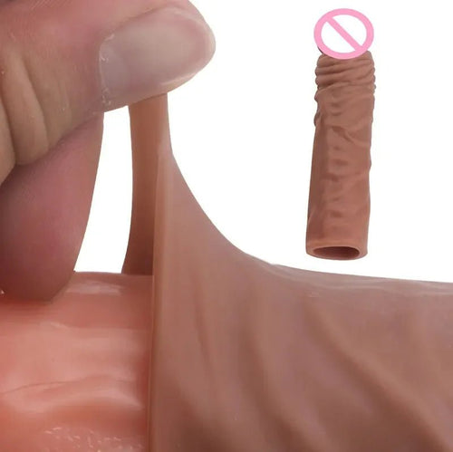 Rings Condoms Beads Enlargement Sleeve Rubber Toys for Him