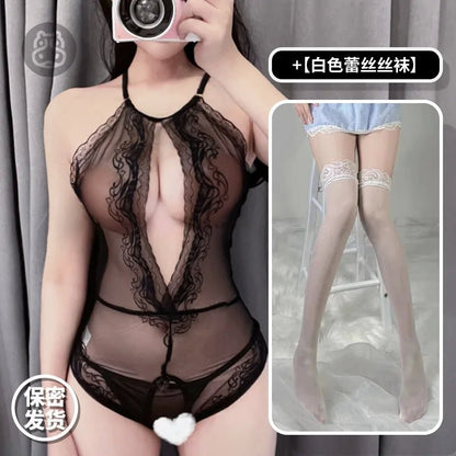 Sexy Seductive Cute Lingerie Bodysuits With Steel Support TNK8