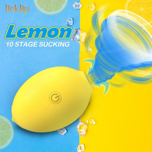 LICKLIP Clit Sucker Sugende Citron Vibratorer