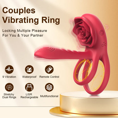 Couple Vibrator With Dual Motor For Ultimate Pleasure Device