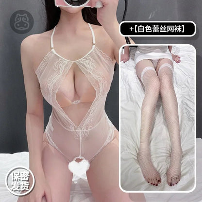 Sexy Seductive Cute Lingerie Bodysuits With Steel Support TNK8