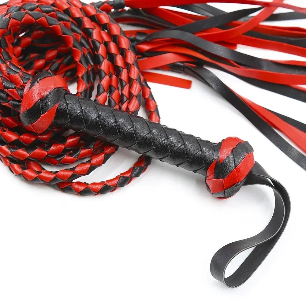 78CM Leather Sex Spanking Whip For Bdsm Bondage Fun