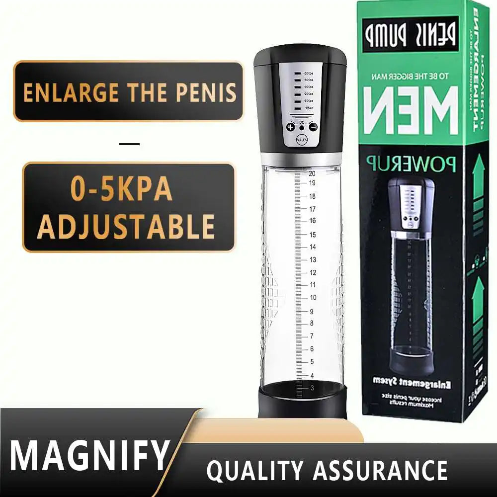 Manyjoy Electric Pump Waterproof Vacuum Enhancer Device