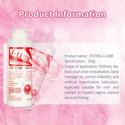 FISTING J-Lube Concentrated Gel Oil for Ultimate Pleasure