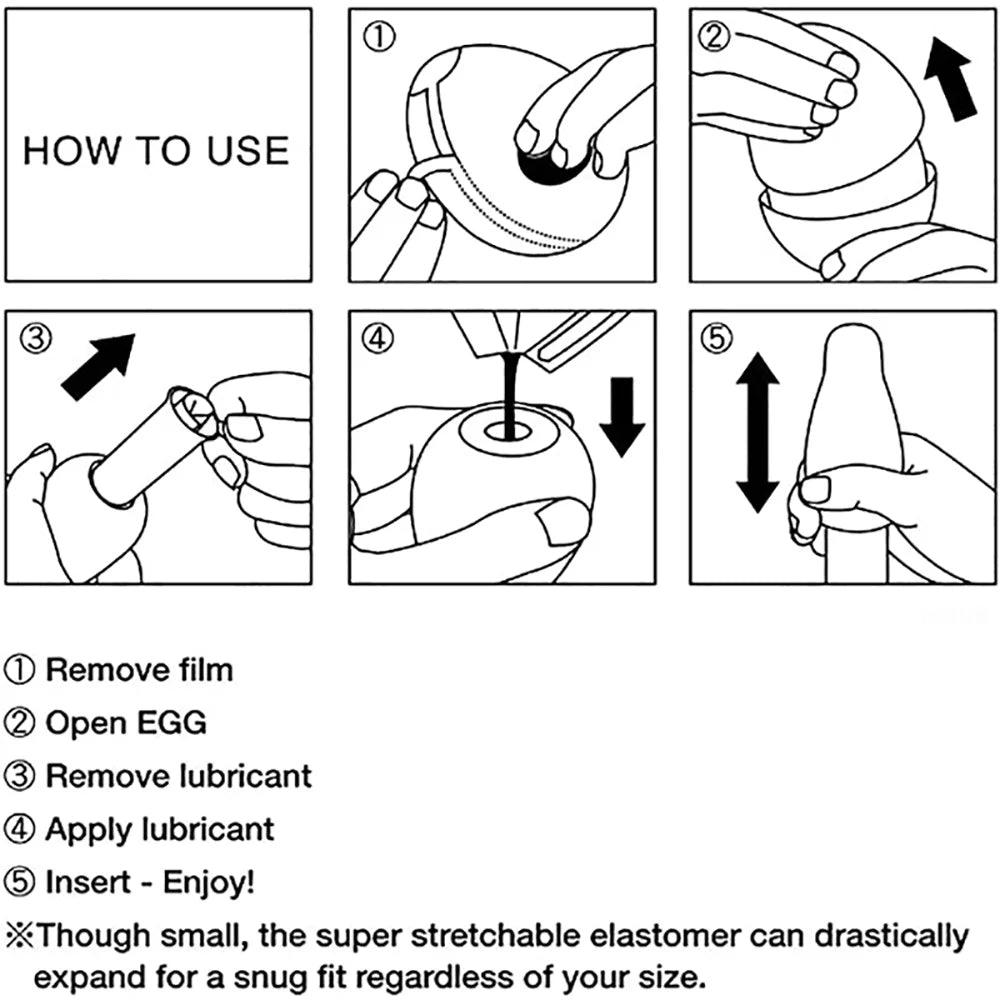 6pcs Mini Cups Masturbator