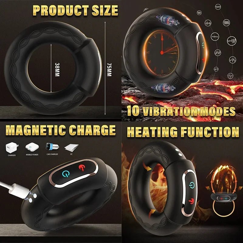 Sexual Desire Rings For Urethral Vibe Toys Enhanced Pleasure