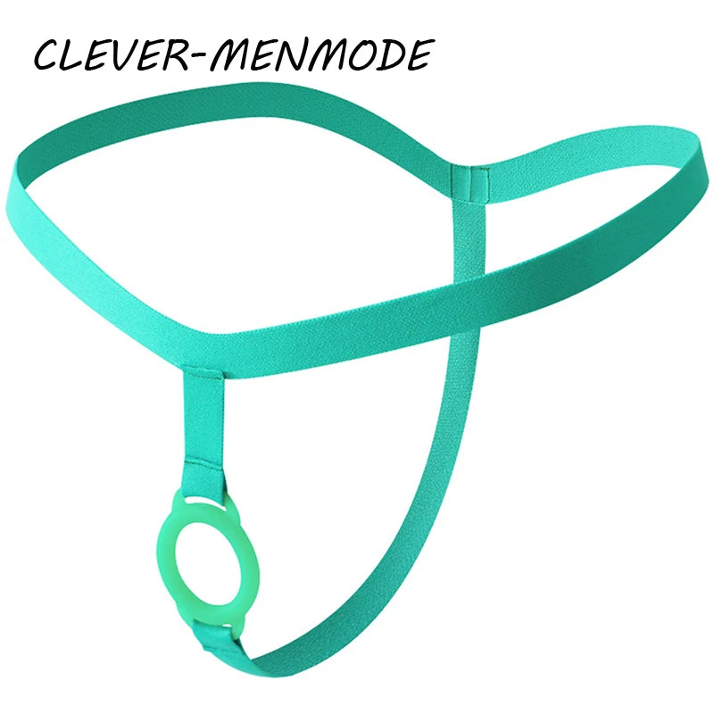 Men's Sexy Thong O-Ring Baring Lingerie T Back G String