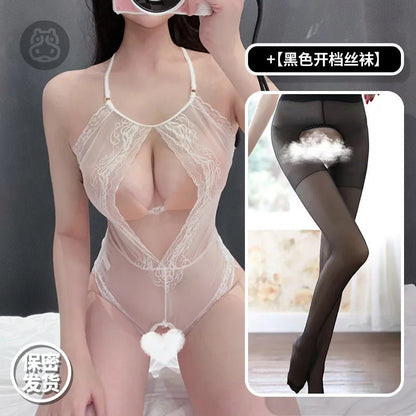 Sexy Seductive Cute Lingerie Bodysuits With Steel Support TNK8