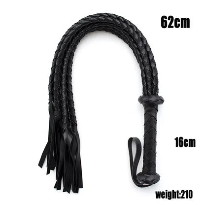 78CM Leather Sex Spanking Whip For Bdsm Bondage Fun