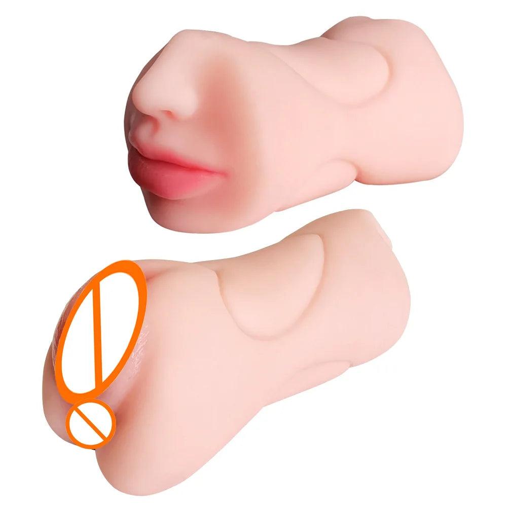 3 en 1 Bande Dents Bouche Vagin Plug Anal