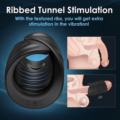 HESEKS Male Training Vibrator with App Control for Pleasure